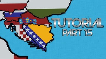The Balkans Stage 1 - World Flag Map Tutorial [Part 15] [Minecraft]
