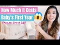 HOW MUCH IT COSTS TO HAVE A BABY FIRST YEAR 😱 Breaking Down EXACTLY How Much One Of My Babies Cost