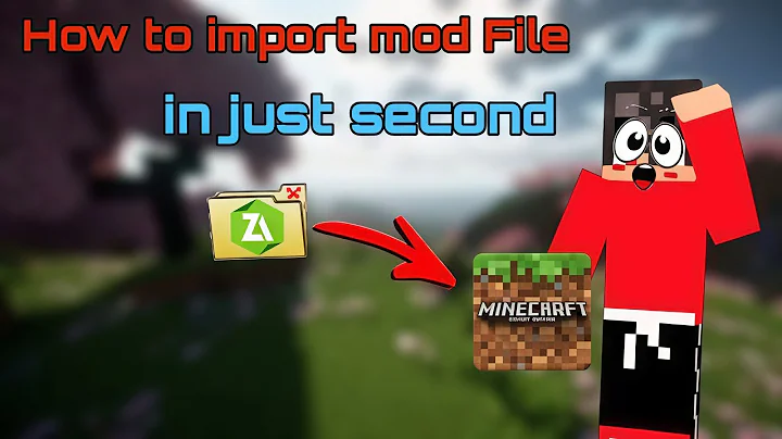 Minecraft PE Mods Not Importing? FIX IT EASY! 😱”