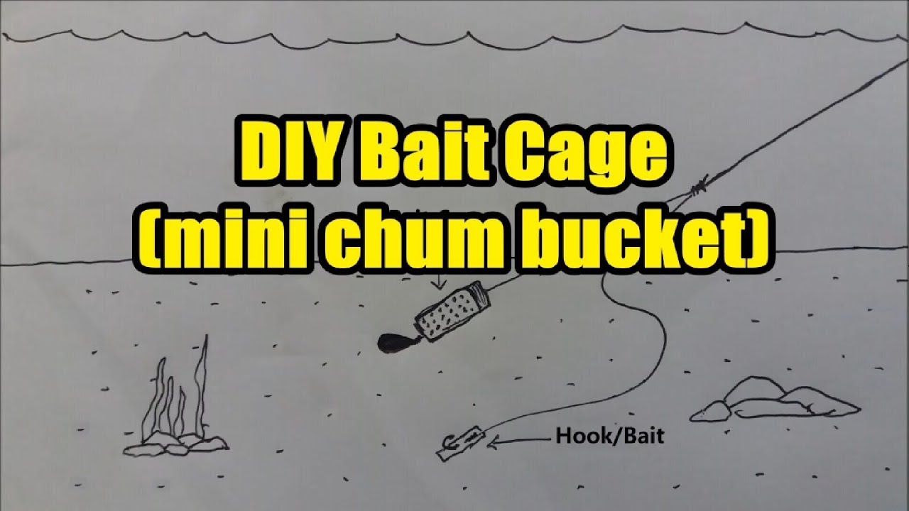 Fishing With Bait Cage - DIY Project 