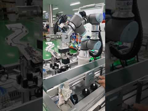 Robotic UR3 control with PLC