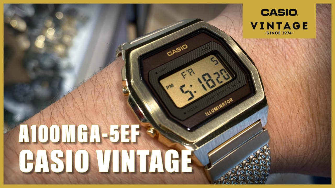 Unboxing the new Casio Vintage A1000MGA-5EF