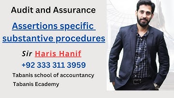 Assertions Specific Substantive Procedures