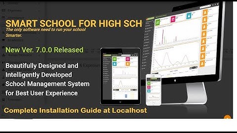 How to install Smart School Management System on localhost server Part 1