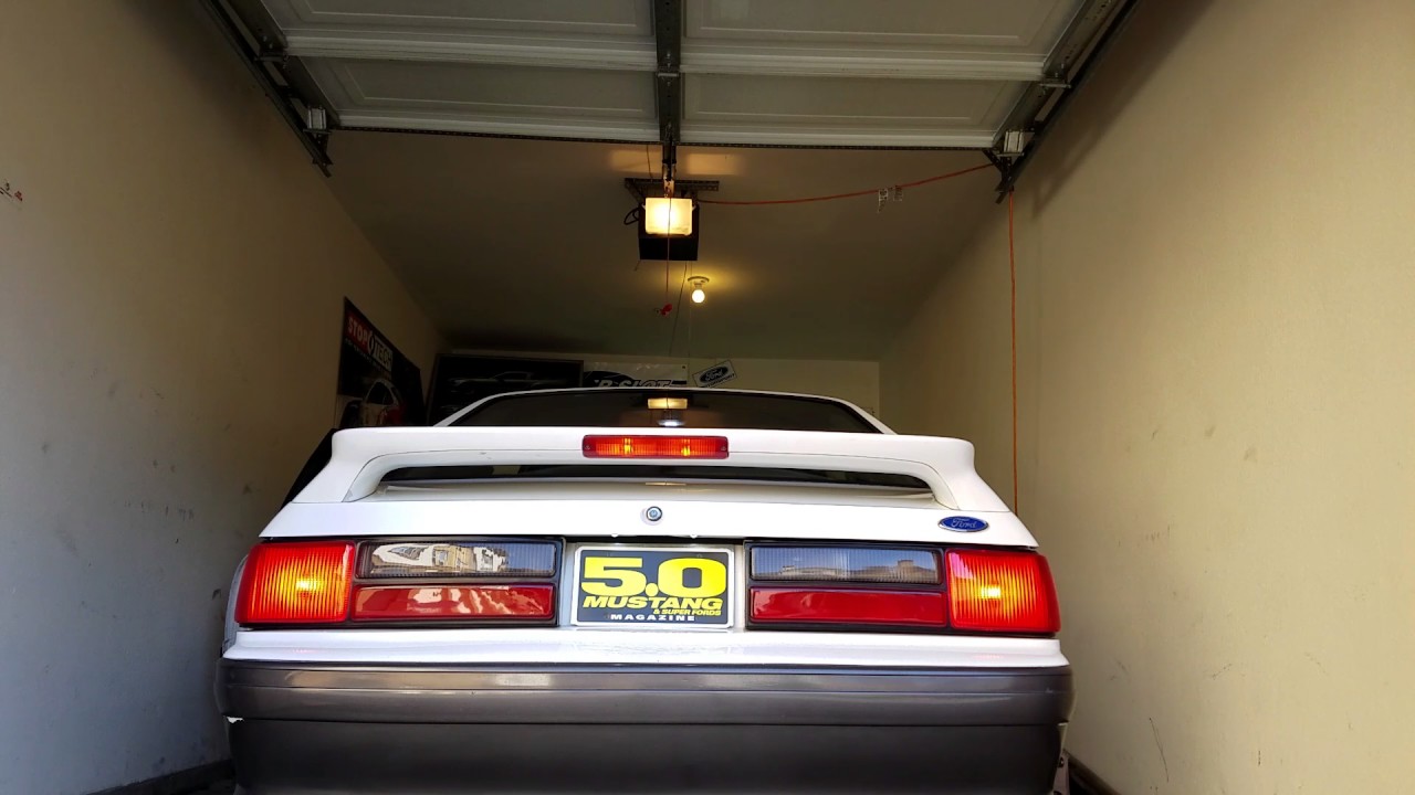 Fox body Mustang with Corsa Extreme Exhaust YouTube