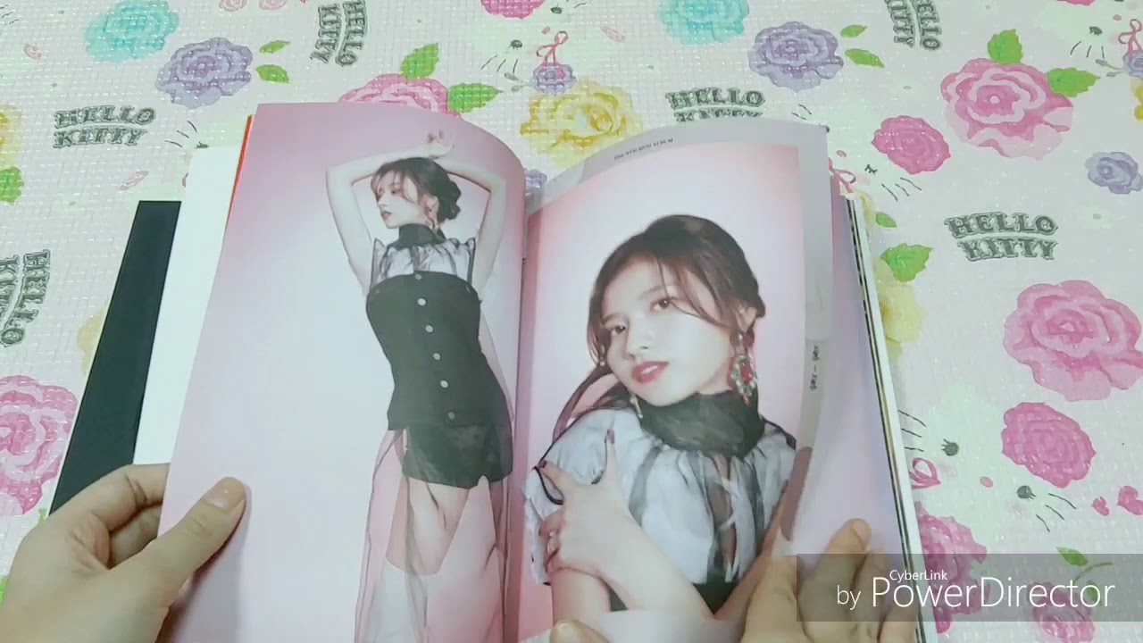 開箱TWICE yes or yes專輯 sanaa