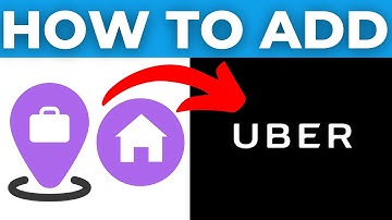 How To Add Work And Home Address in Uber App (2025)