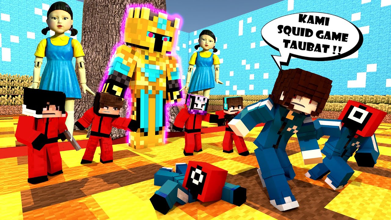 TUKAR OTAK SQUUID GAME CHALLENGE ! FROST DIAMOND JADI BONEKA  BALAS DENDAM TERAKHIR !