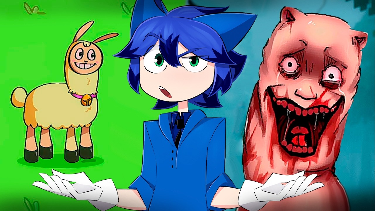 el JUEGO de la LLAMA COME CARNE 💀