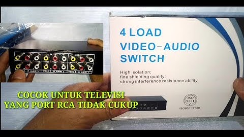 VIDIO AUDIO SWITCH 4 LOAD