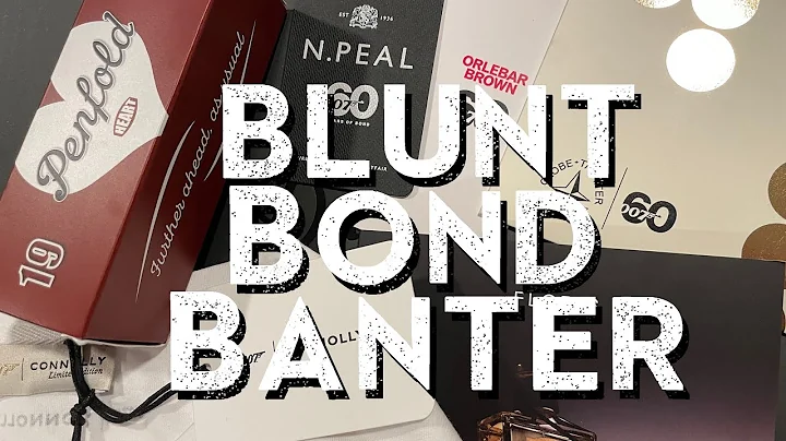 Blunt Bond Brand Banter with Bond's Apartment