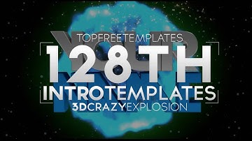 FREE Sony Vegas Intro: 3D Crazy Explosion #128 w/Tutorial