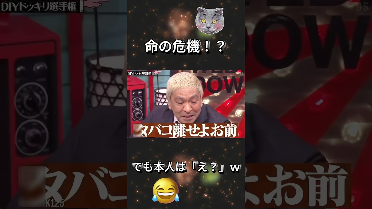 【水曜日のダウンタウン】逃げると思ったら…まさかの行動w