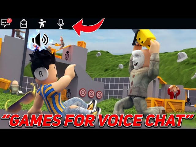 Top 5 Roblox Games With Voice Chat (2022) #shorts 