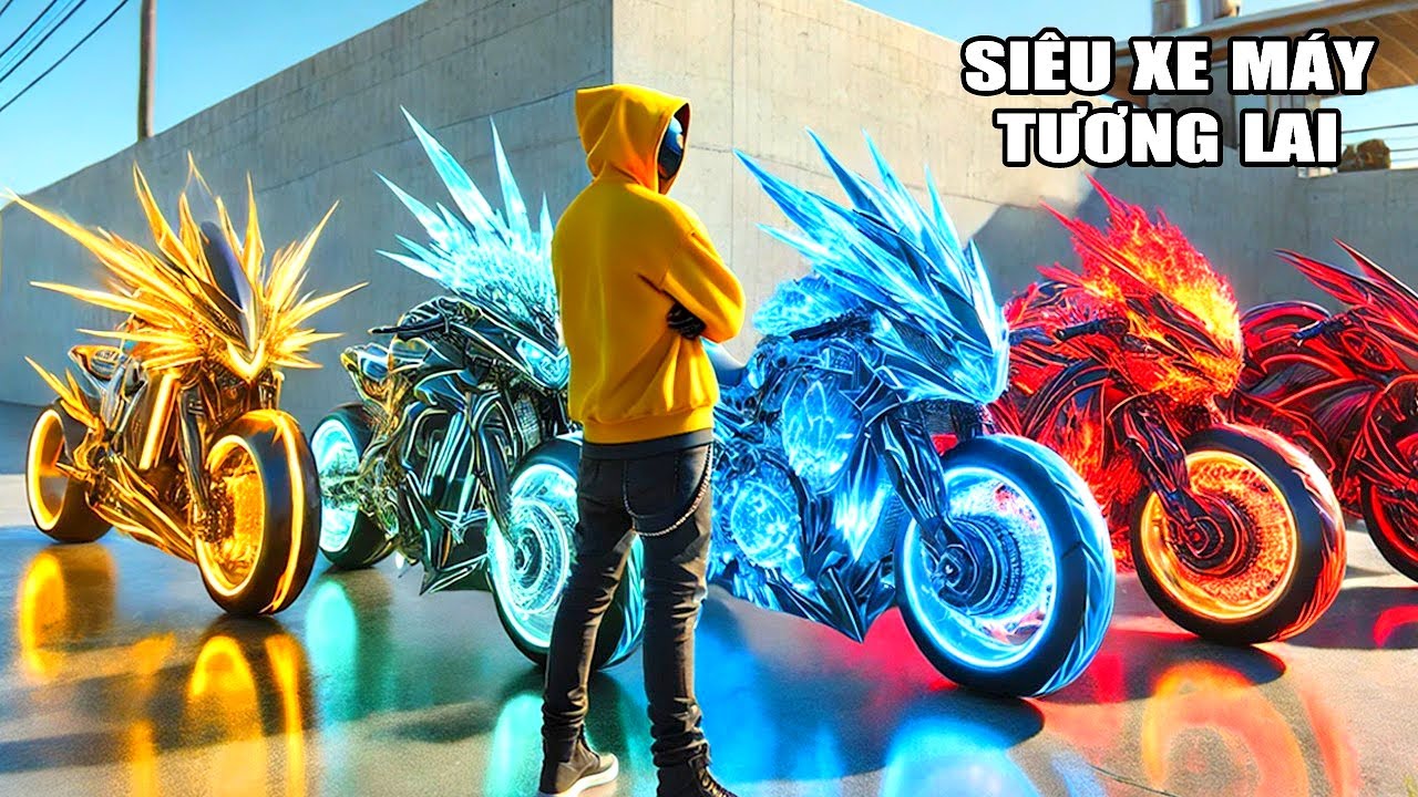 TÔI ĐÃ SỞ HỮU BỘ SƯU TẬP SIÊU XE MÁY TƯƠNG LAI HIẾM NHẤT | Futuristic Luxury Collection Simulator