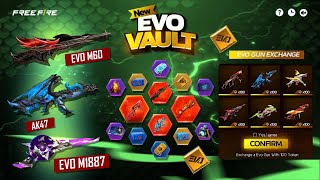 New Evo Vault Event Confrim, Evo Gun Exchange | Next Discount Event Bangladesh server | FF New Event