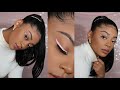 Holiday Get Ready With Me! Hair & Makeup | jasmeannnn