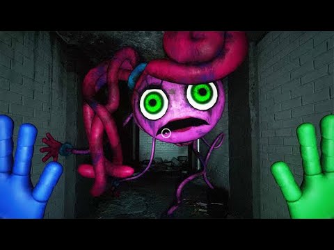 Huggy Wuggy JUMPSCARE vs Mommy Long Legs JUMPSCARE! (Poppy Playtime Chapter  2) 