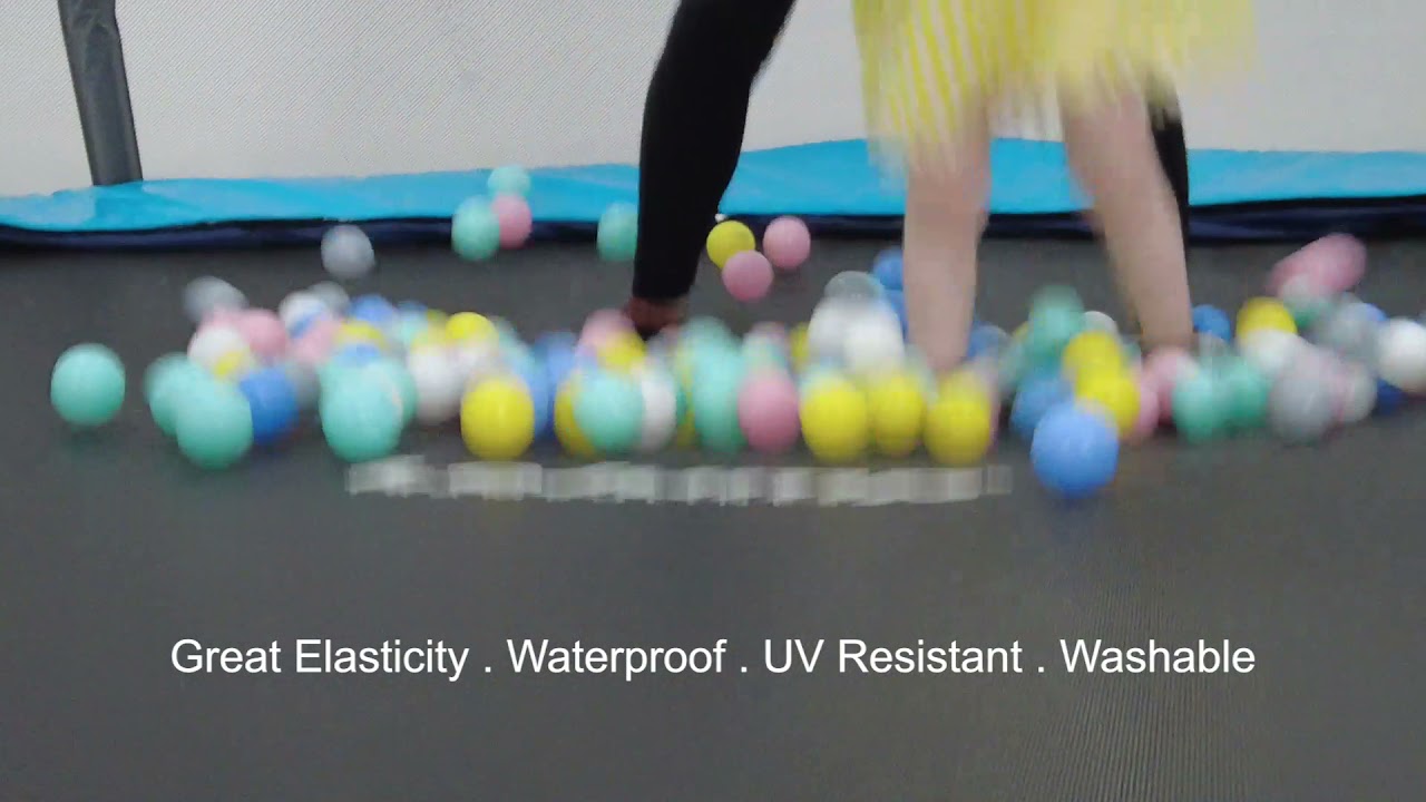 Lejump Pumpkin Outdoor Trampoline Product Video YouTube