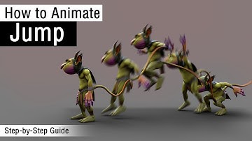 Jump Animation Step-by-Step Guide | How to create Jump Animation | Maya Jump Animation Tutorial