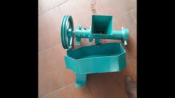 Máy đùn cám viên trục ngang chưa có motor 0971709263