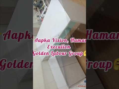 Office Ka Khali Corner Ko Banaya Luxury Workspace Small Office Design Idea👌👌 #shorts #carpentry