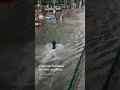 Un Hombre Fue Arrestado en Bangkok por Hacer Jet Ski en una Calle Inundada
