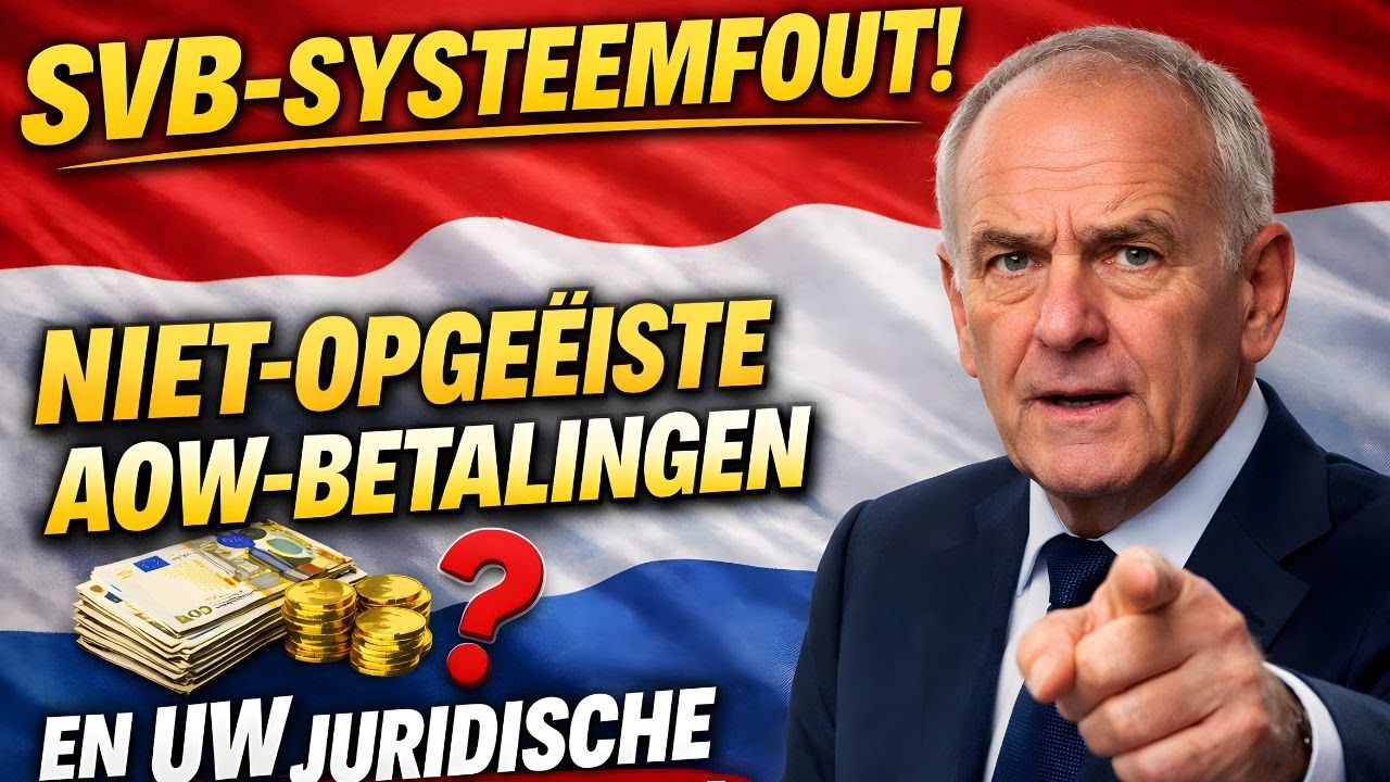 SVB-systeemfout: Niet-opgeëiste AOW-betalingen, Duizenden Euro’s Gemist? Dit Zijn Uw Juridische!