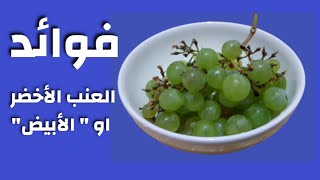 هل تعلم؟ العنب الأخضر أو العنب الابيض لذيذ  و له  فوائده كثيرة  تعرف عليها من خلال هذا الفديو