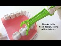 Easy Flosser a new easy way to floss your teeth