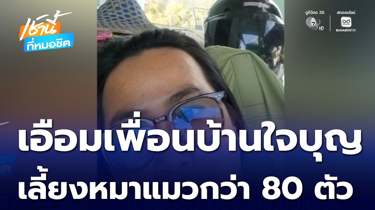เอือมเพื่อนบ้านใจบุญ เลี้ยงหมา-แมวกว่า 80 ตัว | เช้านี้ที่หมอชิต