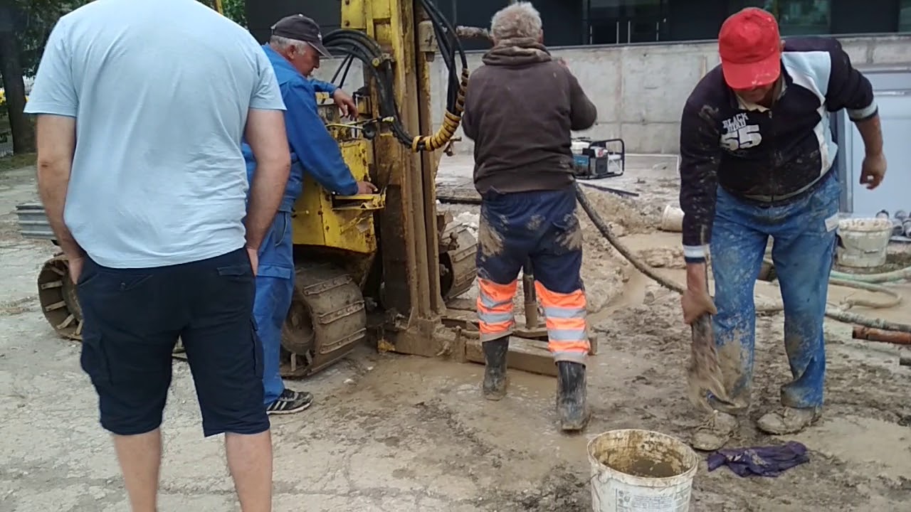 Бурение колонковым методом с промывкой (продолжение 2) - YouTube