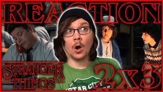 FIRST TIME watching STRANGER THINGS 2x3 Reaction/Review!