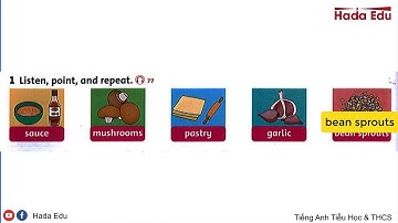 TIẾNG ANH LỚP 4 UNIT 8