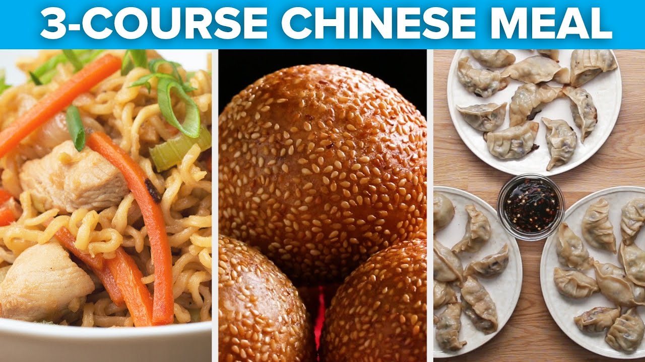 3 Course Chinese Inspired Meal YouTube 3 Course Chinese Inspired Meal YouTube