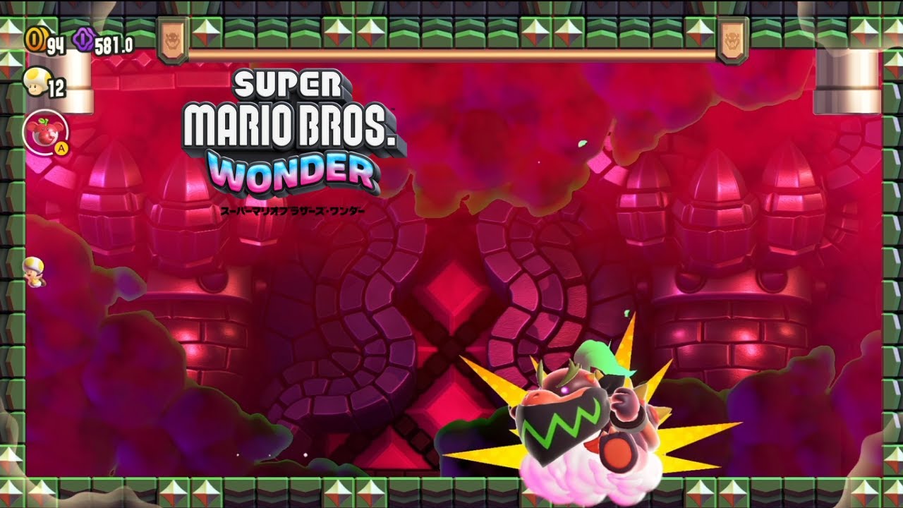 ボス戦もWONDERなのかッ！【スーパーマリオブラザーズ・ワンダー】＃4