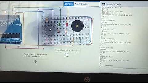 Alcoholímetro en Arduino con Sensor de Gas