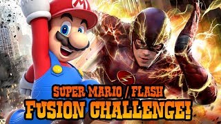 Super Mario + The Flash Fusion Challenge (Step by Step Tutorial)