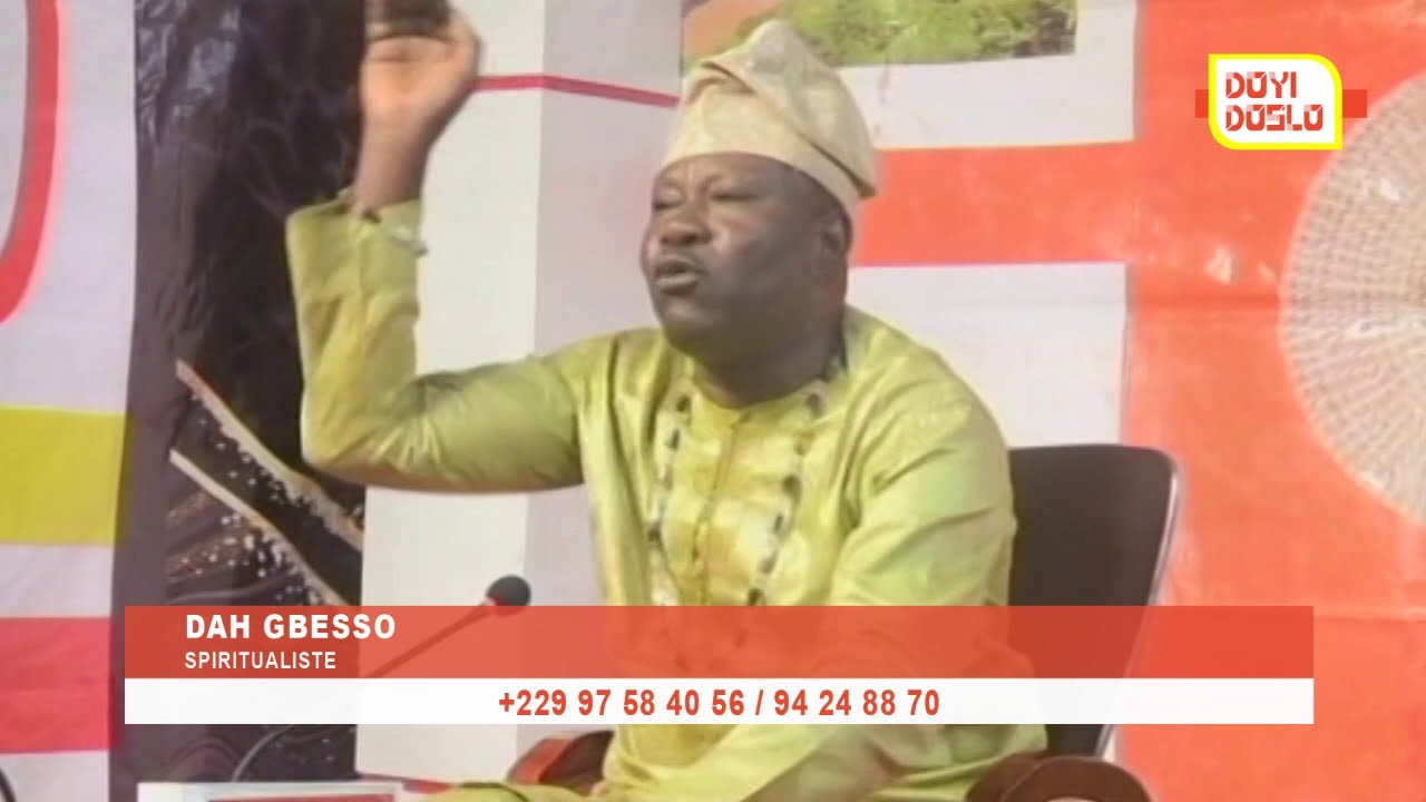 DOYI DOSLO : DAH GBESSO NOUS PARLE SON EAU MIRACULEUSE DE DELIVRANCE