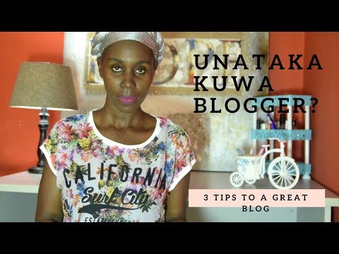 Video: Jinsi Ya Kuwa Blogger Ya Video