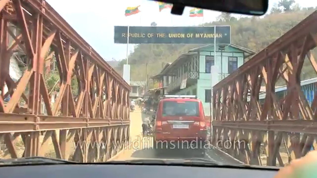 Driving from Zokhawthar (Mizoram) to Rih Dil (Myanmar Border)