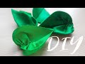 DIY: Листья из атласных лент | часть 1 | 7 вариантов канзаши Leaves of Ribbons part 1 - 7 options