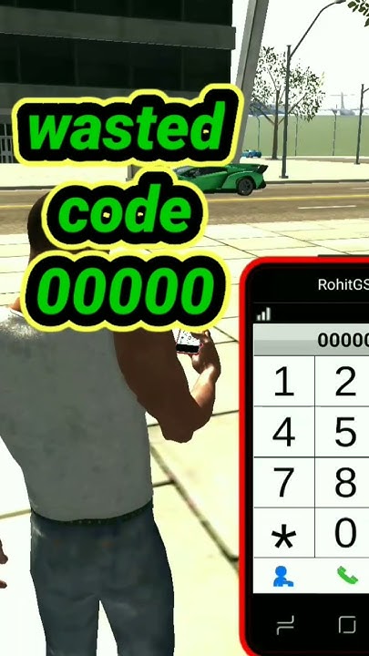 wasted code 00000 #indian bikes driving 3D game #shorts #youtubeshort # ...