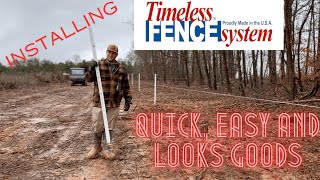 EP. 32 | How to Install a Timeless Fence T-Post | Quick, Easy, and Looks Good