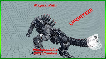 Mechagodzilla Combos (Updated) I Project Kaiju 4.0