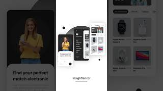 Creative & Modern UI Design of E-commerce Application of Electronic Store. Creative & Modern UI Design of E-commerce Application of Electronic Store.