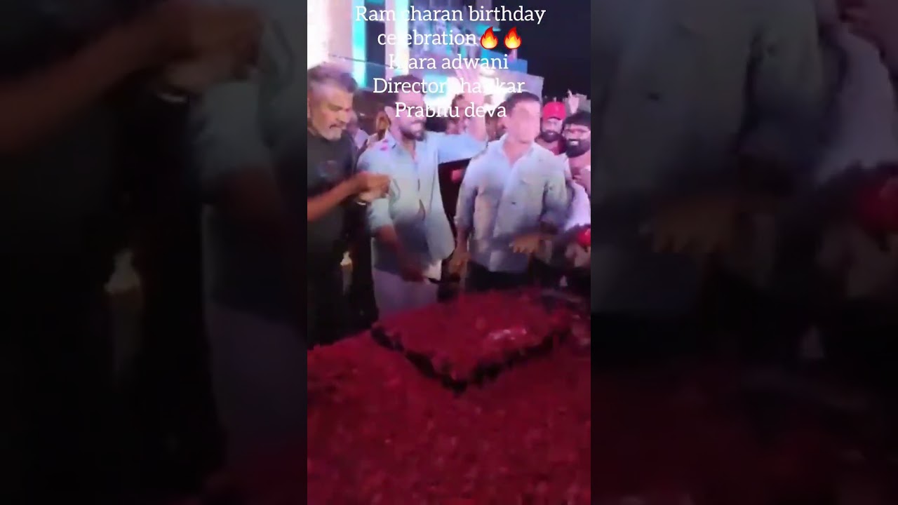 Ram charan ❤️🔥birthday celebration on 