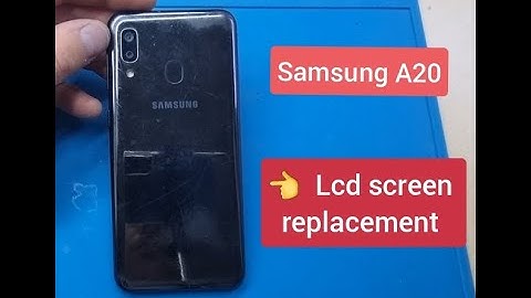 Samsung galaxy a20 lcd screen replacement