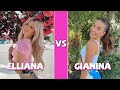 Elliana Walmsley Vs GiaNina Paolantonio TikTok Dance Compilation  (October 2021)