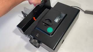 AGFA Diamator 1500 dia projector - YouTube